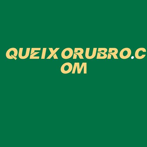 Logo da QUEIXORUBRO